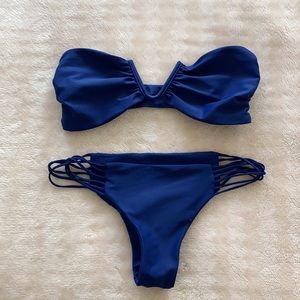 Mikoh Bandeau Top and Bottoms